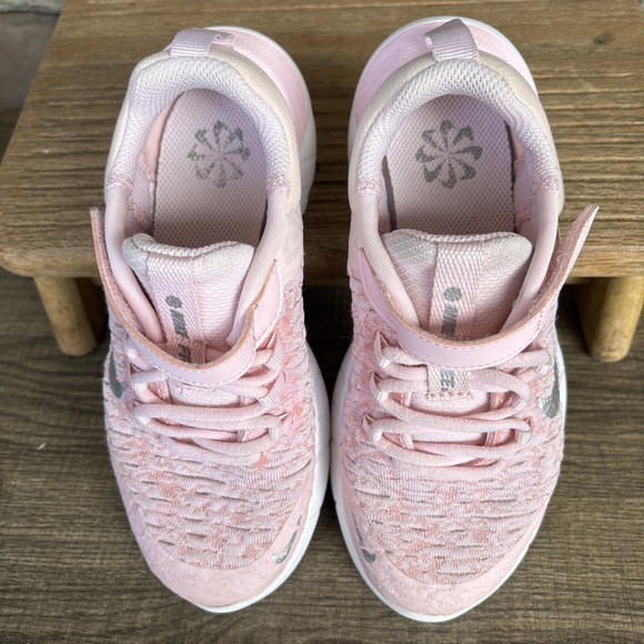 Girl's Nike Free RN 2021 'Pink Foam' CZ3996 610 Sz 1 Youth - Picture 12 of 12